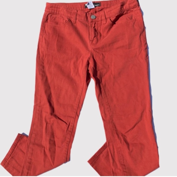 BDG Grazer Cigarette Skinny Rust Orange Jeans 28 - Picture 2 of 6